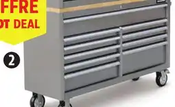 Canadian Tire 6˝10-Drawer Cabinet with Butcher-Block Top offer