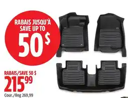 Canadian Tire Custom Floor Liners Front and rear sets offer