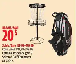 Canadian Tire Powerbilt Selected Golf Equipment offer