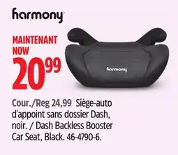 Canadian Tire Harmony Dash Backless Booster Car Seat, Black offer