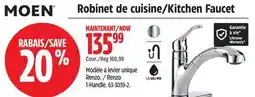 Canadian Tire Moen Renzo 1-Handle offer