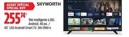 Canadian Tire SKYWORTH 40˝ LED Android Smart TV offer