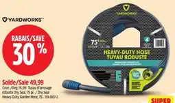 Canadian Tire YARDWORKS Dry Seal Heavy-Duty Garden Hose, 75' offer