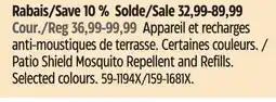 Canadian Tire Thermacell Patio Shield Mosquito Repellent and Refills offer