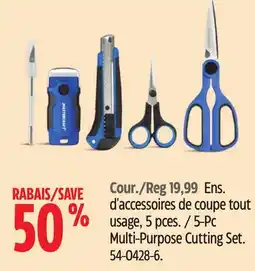 Canadian Tire Mastercraft 5-Pc Multi-Purpose Cutting Set offer