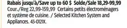 Canadian Tire Instant Pot Selected Kitchen System and Appliances offer