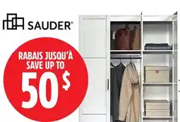 Canadian Tire Sauder 3-Door Wardrobe offer