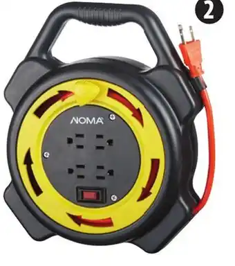 Canadian Tire Noma 25´ Cord and 4-Outlet Caddy offer