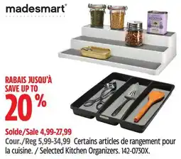 Canadian Tire Madesmart Selected Kitchen Organizers offer