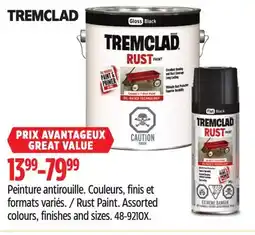 Canadian Tire TREMCLAD Rust Paint offer