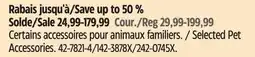 Canadian Tire Selected Pet Accessories offer