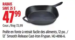 Canadian Tire PADERNO 12˝ Smooth Release Cast-Iron Frypan offer