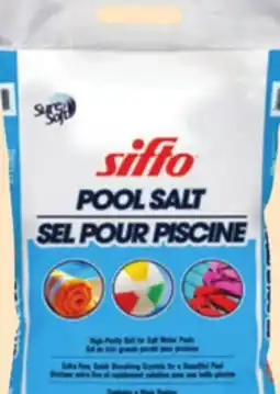 Canadian Tire Sifto Pool Salt, 20kg offer
