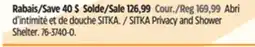 Canadian Tire Woods SITKA Privacy and Shower Shelter offer