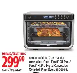 Canadian Tire Ninja Foodi XL Pro Digital Convection 10-in-1 Air Fryer Oven offer