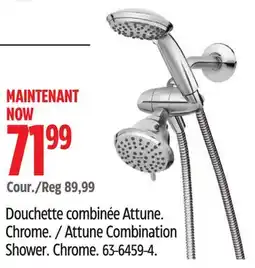 Canadian Tire Moen Attune Combination Shower offer