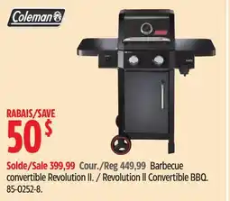 Canadian Tire Coleman Revolution ll Convertible BBQ offer