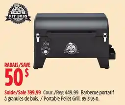 Canadian Tire Pit Boss Portable Pellet Grill offer