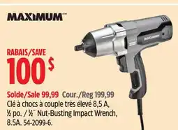 Canadian Tire Maximum 1⁄2 Nut-Busting Impact Wrench offer
