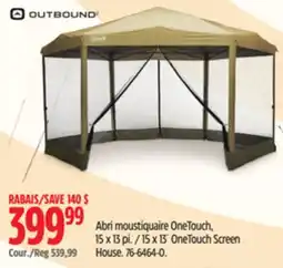 Canadian Tire Coleman 15 x 13´ OneTouch Screen House offer