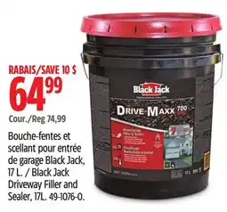 Canadian Tire Black Jack Driveway Filler and Sealer offer