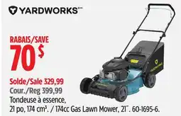 Canadian Tire Yardworks 174cc Gas Lawn Mower, 21˝ offer