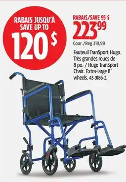 Canadian Tire Hugo TranSport Chair offer