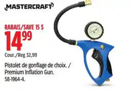Canadian Tire Mastercraft Premium Inflation Gun offer