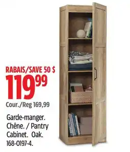 Canadian Tire Sauder Pantry Cabinet offer