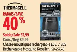 Canadian Tire Thermacell E65 Rechargeable Mosquito Repeller offer