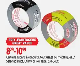 Canadian Tire Selected Duct offer
