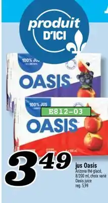 Marché Richelieu JUS OASIS | OASIS JUICE offer