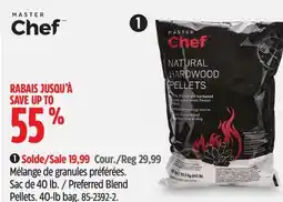 Canadian Tire MASTER CHEF Preferred Blend Pellets offer