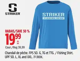 Canadian Tire Striker Fishing Shirt offer