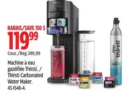 Canadian Tire Ninja Thirsti Carbonated Water Maker offer