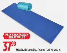 Canadian Tire Camp Pad offer