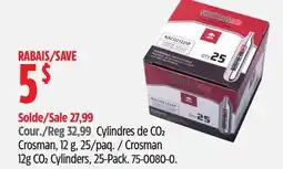 Canadian Tire Crosman 12g CO2 Cylinders offer