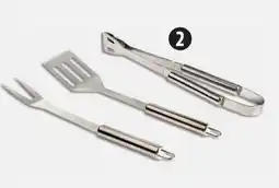 Canadian Tire Master Chef 3-Pc Stainless-Steel BBQ Tool Set offer