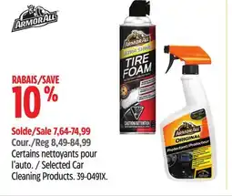Canadian Tire Armor All Selected Car Cleaning Products offer