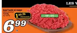 Marché Richelieu BOEUF HACHÉ MI‑MAIGRE | MEDIUM GROUND BEEF offer