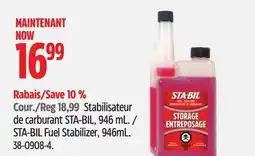 Canadian Tire STA-BIL Fuel Stabilizer, 946mL offer