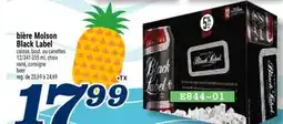 Marché Richelieu BIÈRE MOLSON BLACK LABEL | BEER offer