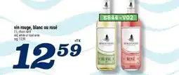 Marché Richelieu VIN ROUGE, BLANC OU ROSÉ | RED, WHITE OR ROSÉ WINE offer