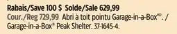 Canadian Tire ShelterLogic Garage-in-a-Box Peak Shelter offer