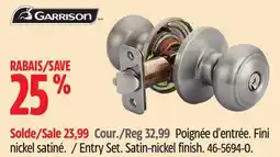 Canadian Tire Entry Set offer