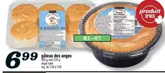 Marché Richelieu GÂTEAU DES ANGES | ANGEL CAKE offer