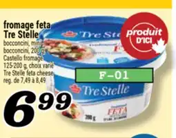 Marché Richelieu FROMAGE FETA TRE STELLE | TRE STELLE FETA CHEESE offer