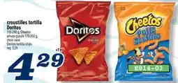 Marché Richelieu CROUSTILLES TORTILLA DORITOS | DORITOS TORTILLA CHIPS offer