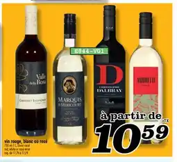 Marché Richelieu VIN ROUGE, BLANC OU ROSÉ | RED, WHITE OR ROSÉ WINE offer