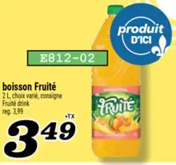 Marché Richelieu BOISSON FRUITÉ | FRUITÉ DRINK offer